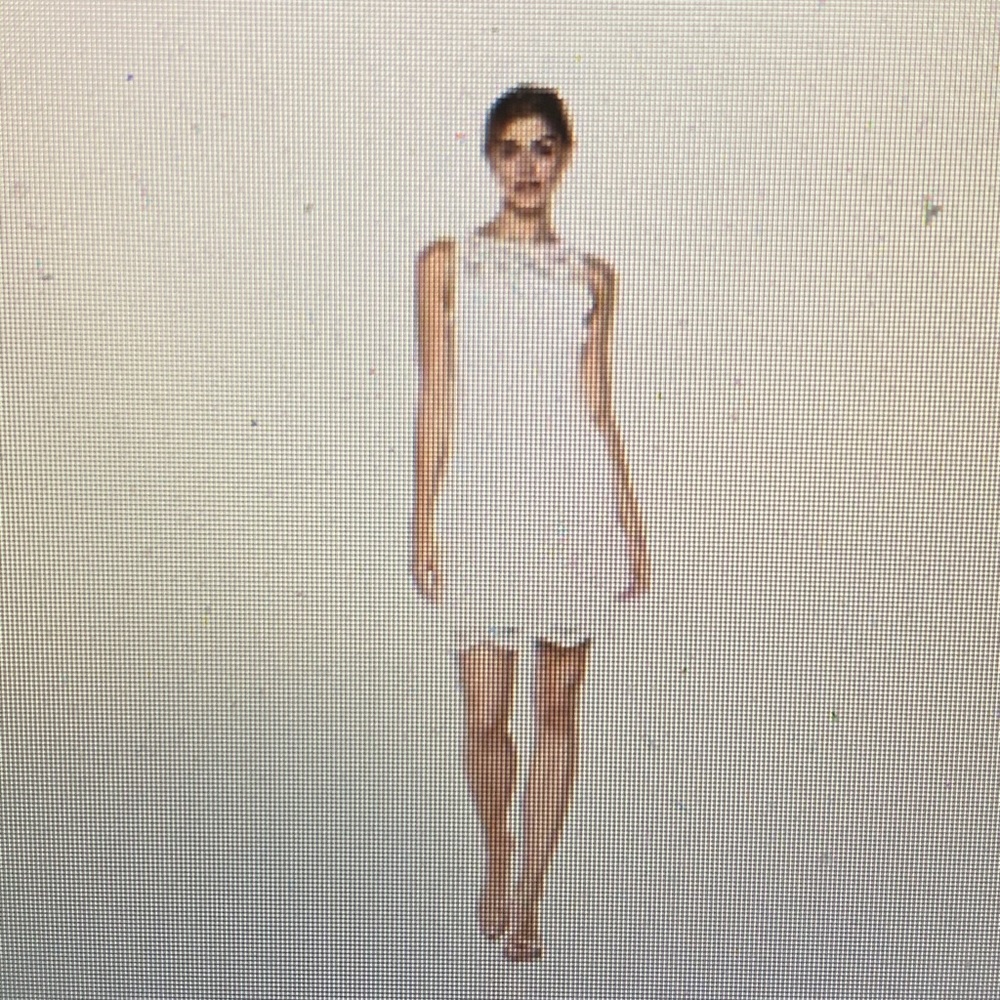 Ivory white lace dress size 14